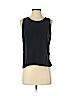 Eileen Fisher 100% Silk Black Sleeveless Silk Top Size Sm - Med - photo 1