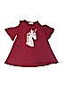 Btween Burgundy Short Sleeve Top Size 12 - photo 1