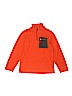 Eddie Bauer 100% Polyester Orange Fleece Jacket Size M (youth) - photo 1