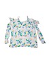 The Children's Place 100% Rayon Blue Long Sleeve Blouse Size 12 - photo 2