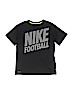 Nike 100% Polyester Black Active T-Shirt Size L (youth) - photo 1