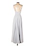 Dessy Collection 100% Polyester Gray Cocktail Dress Size 2 - photo 2