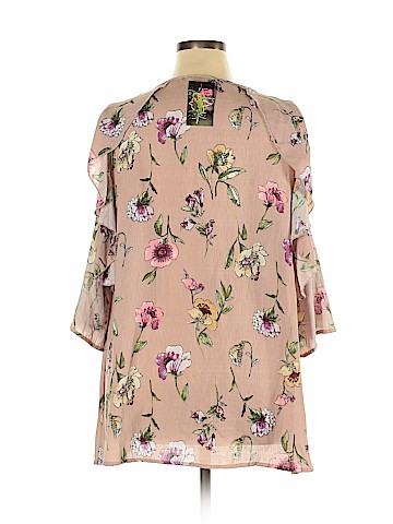 Oddi 3/4 Sleeve Blouse (view 2)