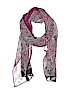 J.jill 100% Silk Print Purple Silk Scarf One size - photo 1