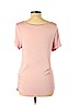 French Pastry Los Angeles Pink Short Sleeve Top Size L - photo 2