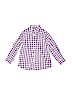 Crewcuts Outlet 100% Cotton Purple Long Sleeve Button-Down Shirt Size 4 - 5 - photo 1