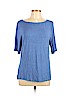 Apt. 9 Blue Short Sleeve Top Size XL (petite) - photo 1