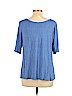 Apt. 9 Blue Short Sleeve Top Size XL (petite) - photo 2