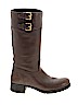 Prada Sport 100% Leather Brown Boots Size EU 37 - photo 1