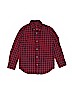 Crewcuts 100% Polyester Red Long Sleeve Button-Down Shirt Size 15 - photo 1