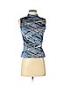 St. John Blue Sleeveless Top Size P (petite) - photo 1