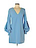 Milly 100% Polyester Blue Casual Dress Size 6 - photo 1