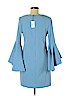Milly 100% Polyester Blue Casual Dress Size 6 - photo 2