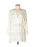 BCBGMAXAZRIA 100% Polyester White 3/4 Sleeve Top Size M - photo 1