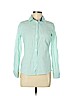 Tommy Hilfiger 100% Cotton Blue Long Sleeve Button-Down Shirt Size S (petite) - photo 1