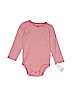 Carter's 100% Cotton Red Long Sleeve Onesie 18-24 MO / 24 MO - photo 1