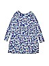 Hanna Andersson 100% Cotton Print Blue Dress Size 140 cm / US 10 - photo 1