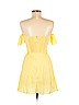 Zara 100% Viscose Yellow Casual Dress Size S - photo 2