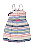 Cherokee 100% Cotton Stripes Blue Dress Size 5T - photo 1