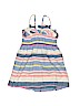 Cherokee 100% Cotton Stripes Blue Dress Size 5T - photo 2