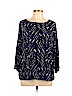 Travelers by Chico's Blue 3/4 Sleeve Top Size XL (3) - photo 1