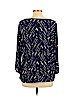 Travelers by Chico's Blue 3/4 Sleeve Top Size XL (3) - photo 2