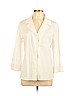 St. John White 3/4 Sleeve Blouse Size 14 - photo 1