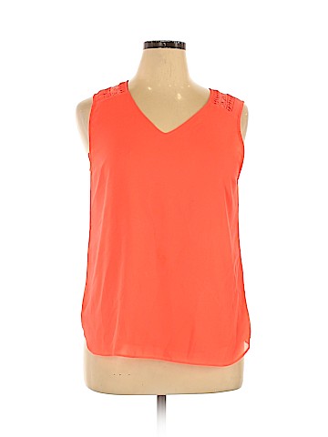 Skies Are Blue Sleeveless Blouse (view 1)