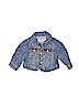 Baby Gap 100% Cotton Solid Blue Denim Jacket Size 0-6 mo - photo 1