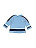First Impressions 100% Cotton Blue Sweatshirt Size 6-9 mo - photo 2