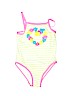 Penelope Mack Stripes Green One Piece Swimsuit Size 4T - photo 1
