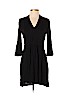 Theory 100% Rayon Black Casual Dress Size M - photo 1