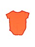 Falls Creek 100% Cotton Orange Short Sleeve Onesie Size 0-3 mo - photo 2