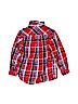 Tommy Hilfiger 100% Cotton Red Long Sleeve Button-Down Shirt Size 4 - photo 2