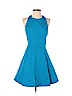 Alice + Olivia 100% Cotton Blue Casual Dress Size 6 - photo 1