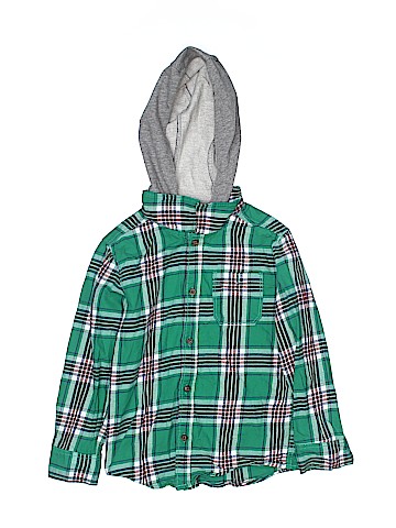 Carter's Long Sleeve Button-Down Shirt (view 1)