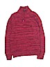 CALVIN KLEIN JEANS 100% Cotton Red Pullover Sweater Size 8 - photo 1