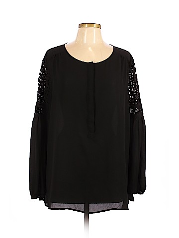 Ann Taylor LOFT Outlet Long Sleeve Blouse (view 1)