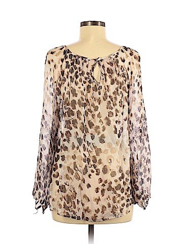Rosie Pope Long Sleeve Silk Top (view 2)