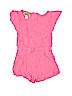 Roebuck & Co. 100% Rayon Pink Romper Size 7 - 8 - photo 1