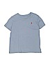 Polo by Ralph Lauren 100% Cotton Solid Blue Short Sleeve T-Shirt Size 6 - photo 1