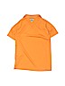 Columbia 100% Polyester Solid Orange Short Sleeve Polo Size 12 - photo 2