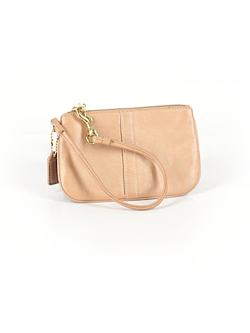 Coach Factory Leather Wristlet (view 1)