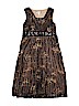 Speechless 100% Polyester Brown Special Occasion Dress Size 12 - photo 1