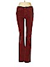 Adriano Goldschmied Burgundy Cords Size 27 waist - photo 1