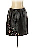 Alfani 100% Leather Black Leather Skirt Size 12 (petite) - photo 1