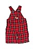 Gymboree 100% Cotton Red Overalls Size 0-3 mo - photo 1