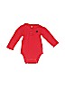 Carter's 100% Cotton Red Long Sleeve Onesie 12-18 MO / 18 MO - photo 1