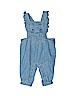 Carter's 100% Cotton Blue Overalls Size 0-3 mo - photo 1
