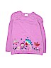 Hanna Andersson 100% Cotton Purple Pullover Sweater Size 140 cm / US 10 - photo 1